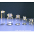 Clear Screwed Tubular Glass Vial for Pharma and Cosmetic Packing